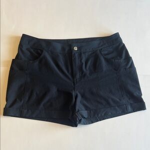 Zyia Active Not Just a Trail Black Shorts Sz XL Outdoor Performance Stretch